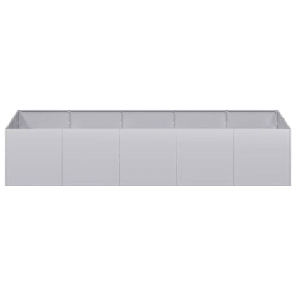 Planter 200x80x40 cm aço galvanizado