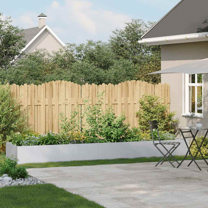 Planter 360x80x40 cm aço galvanizado