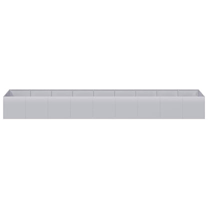 Planter 360x80x40 cm aço galvanizado