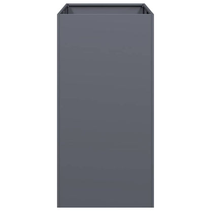 Vaso floreira 40x80x80 cm aço antracite