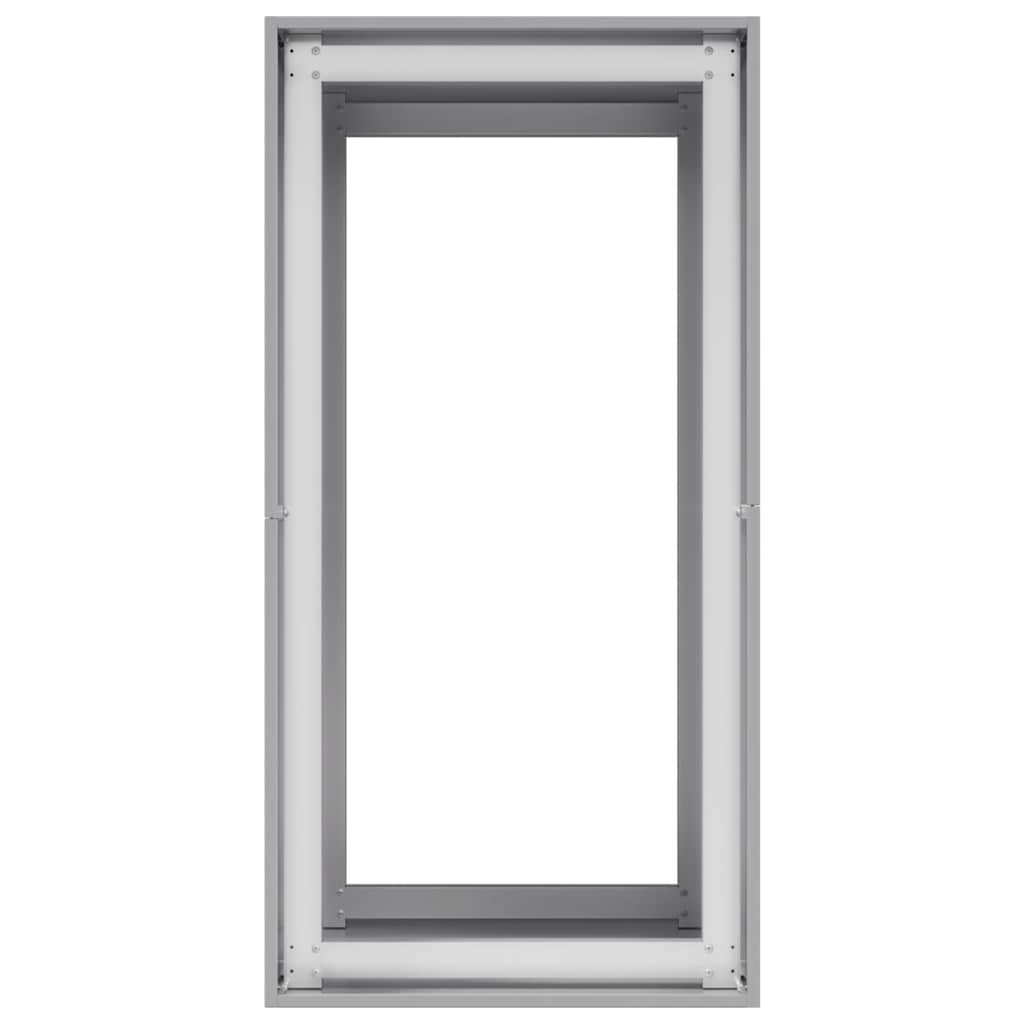 Planter 40x80x80 cm aço galvanizado