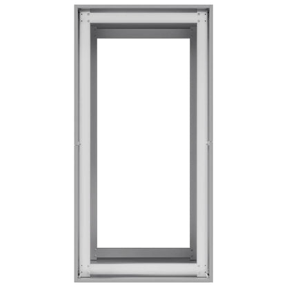 Planter 40x80x80 cm aço galvanizado