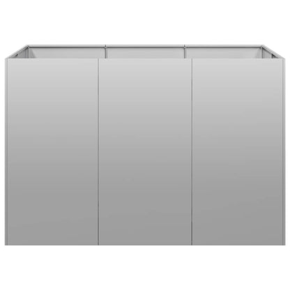 Planter 120x80x80 cm aço galvanizado