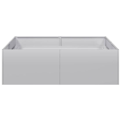 Vaso/floreira 100x100x30 cm aço galvanizado