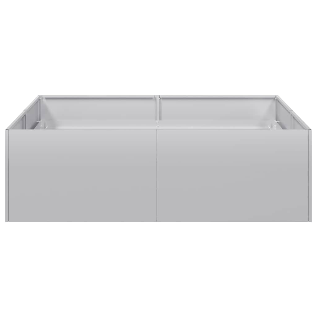 Vaso/floreira 100x100x30 cm aço galvanizado