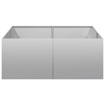 Planter 100x100x40 cm aço galvanizado