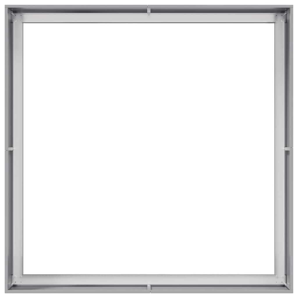 Planter 100x100x40 cm aço galvanizado