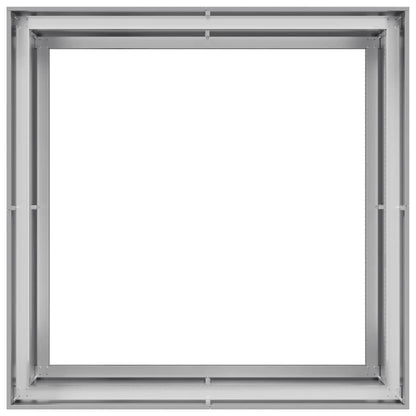 Planter 100x100x80 cm aço galvanizado
