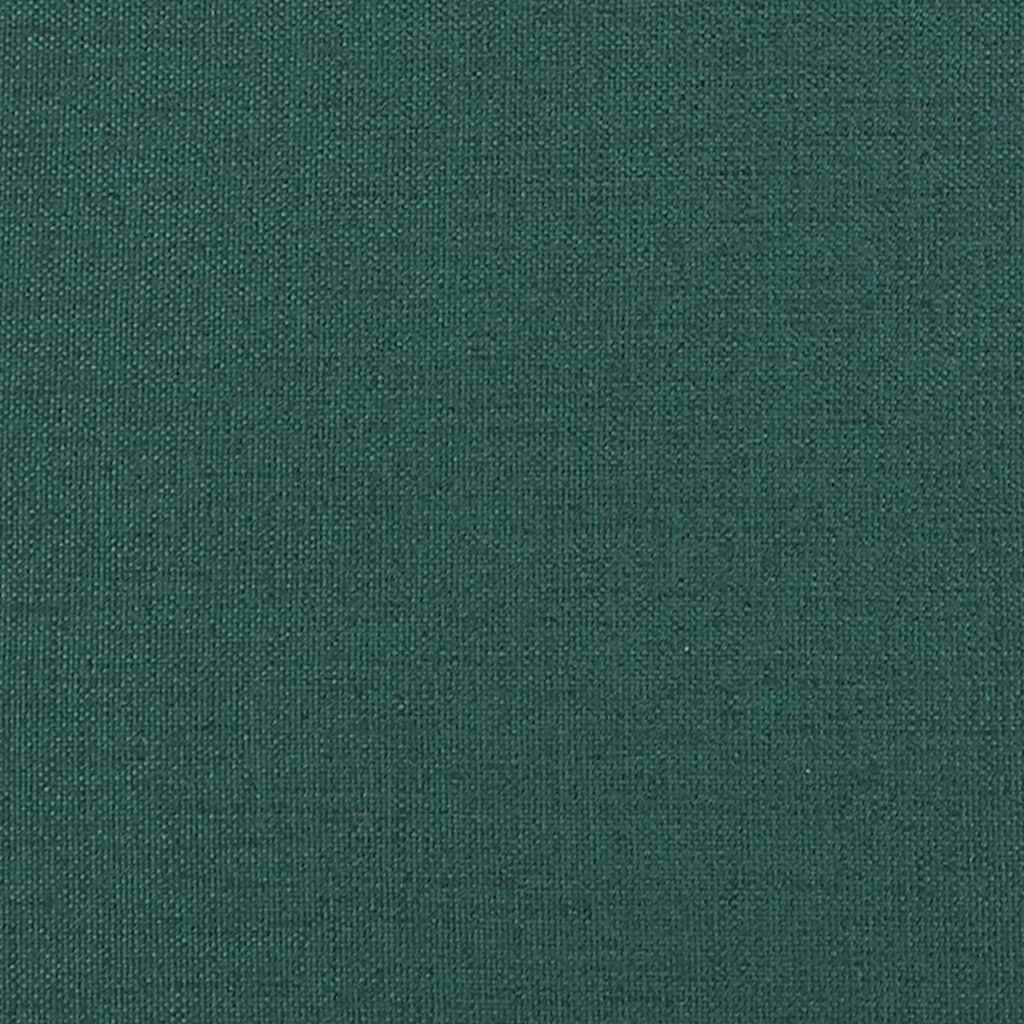 Conjunto de Sofás 3 pcs Verde Escuro 220 x 78 x 84 cm tecido