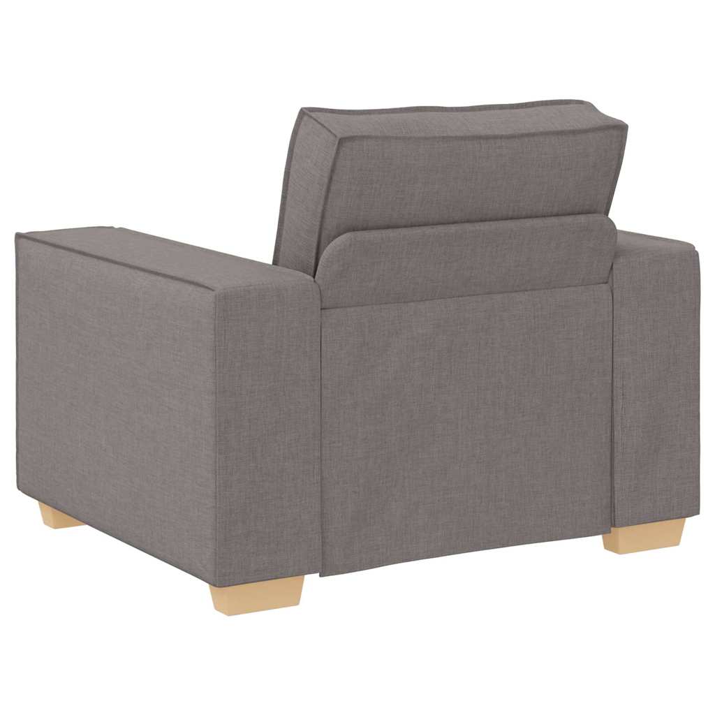 Conjunto de Sofás 3 pcs Cinzento-acastanhado 220 x 78 x 84 cm