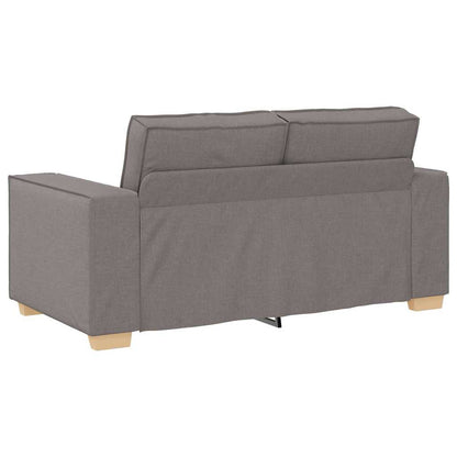 Conjunto de Sofás 3 pcs Cinzento-acastanhado 220 x 78 x 84 cm