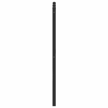 Cabeceira de cama 137 cm derivados madeira/aço carvalho fumado