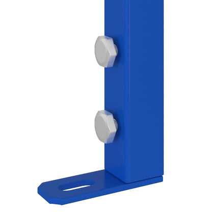 Suporte de Parede para Banheiro Azul 50 x 17,5 x 136 cm Aço