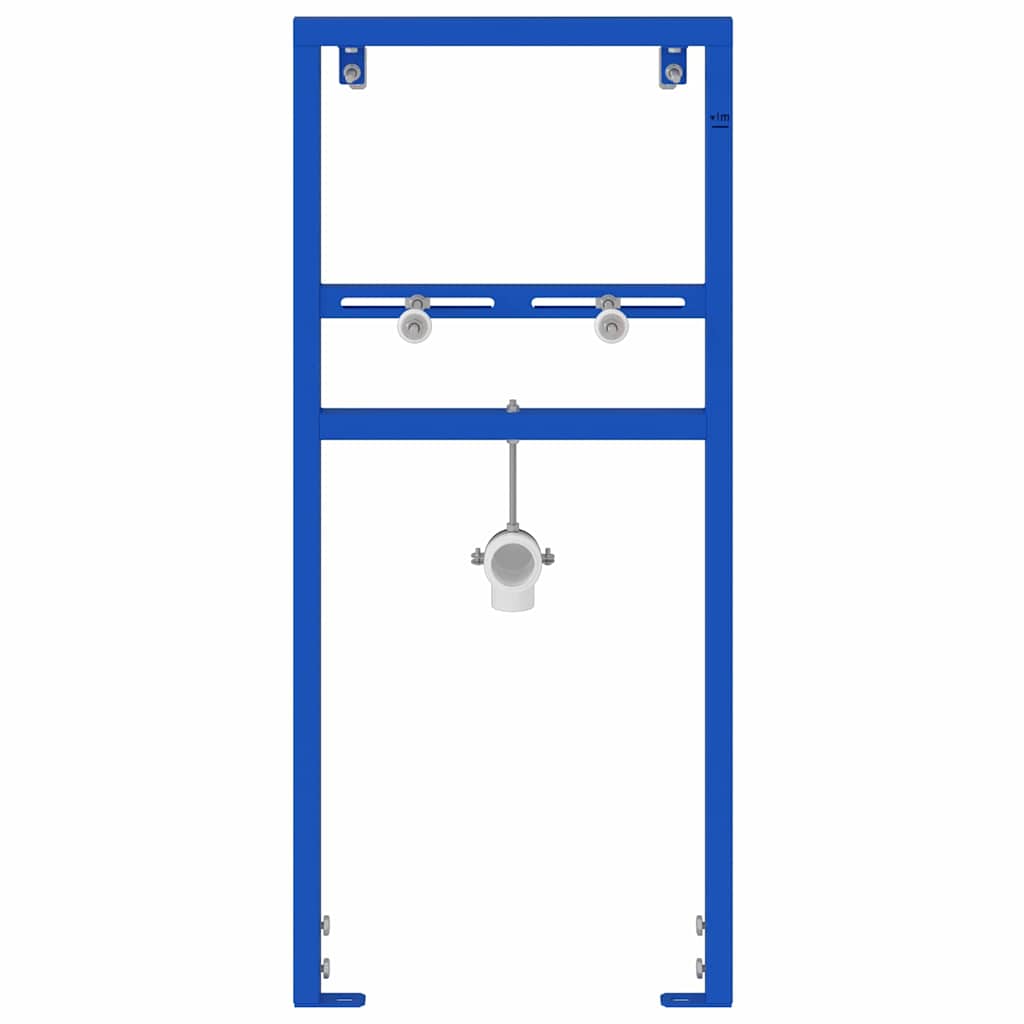 Suporte de Parede para Banheiro Azul 50 x 17,5 x 136 cm Aço