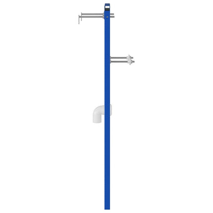 Suporte de Parede para Banheiro Azul 50 x 17,5 x 136 cm Aço