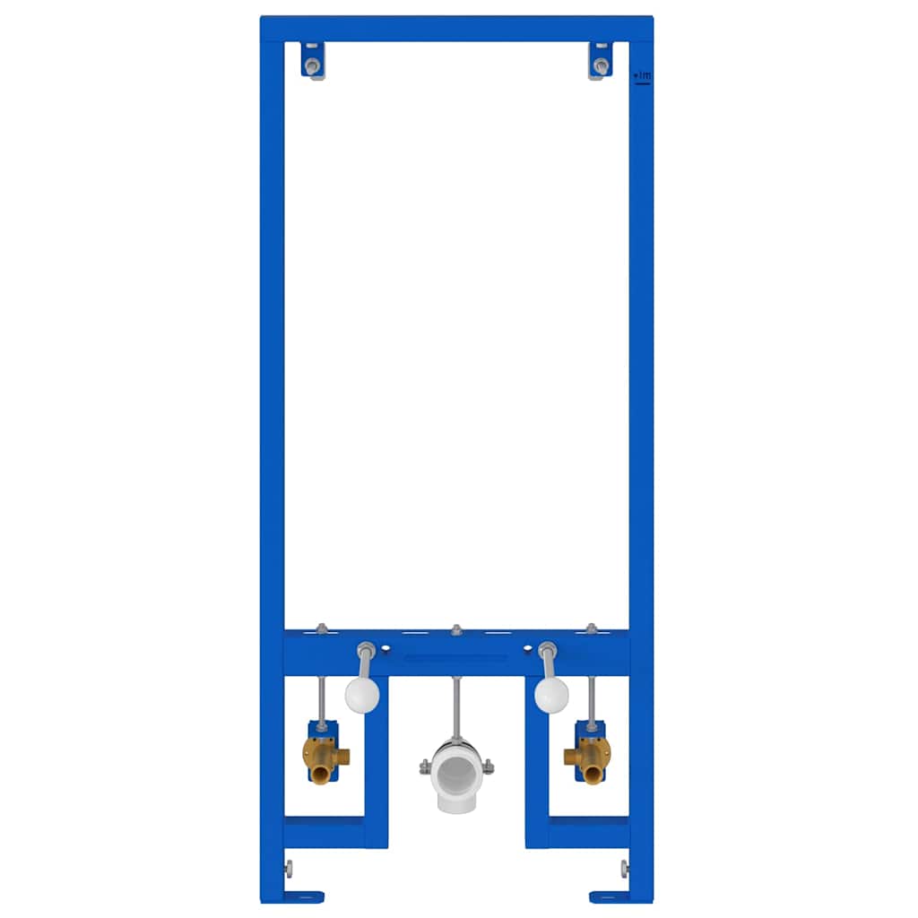 Suporte de Parede para Banheiro Azul 50 x 17,5 x 136 cm Aço