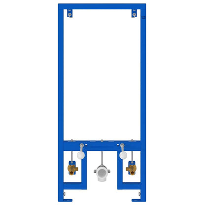 Suporte de Parede para Banheiro Azul 50 x 17,5 x 136 cm Aço