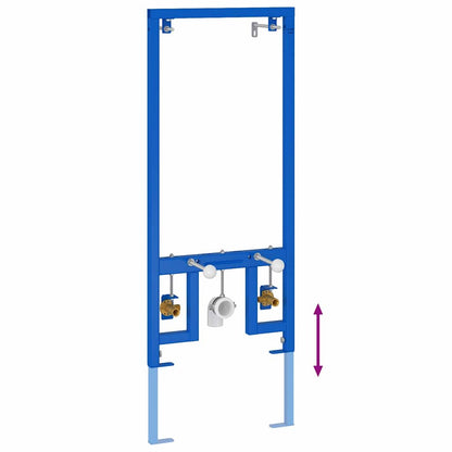 Suporte de Parede para Banheiro Azul 50 x 17,5 x 136 cm Aço