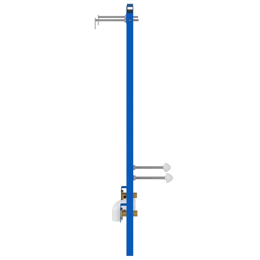 Suporte de Parede para Banheiro Azul 50 x 17,5 x 136 cm Aço