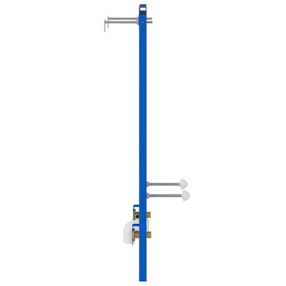Suporte de Parede para Banheiro Azul 50 x 17,5 x 136 cm Aço