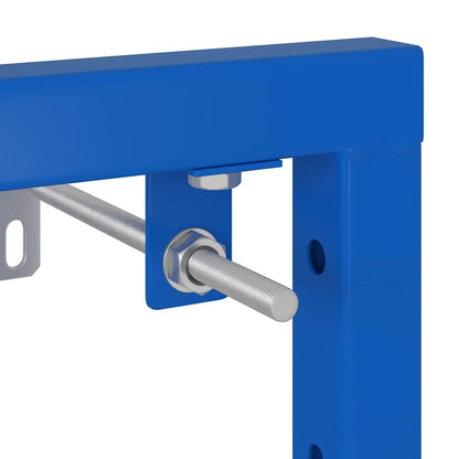 Suporte de Parede para Banheiro Azul 50 x 17,5 x 136 cm Aço