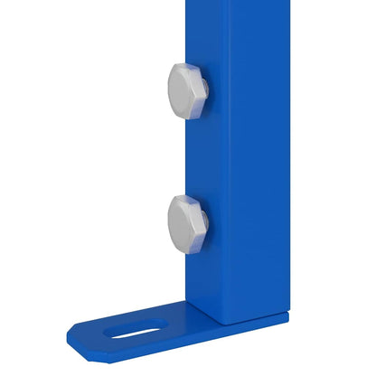 Suporte de Parede para Banheiro Azul 50 x 17,5 x 136 cm Aço