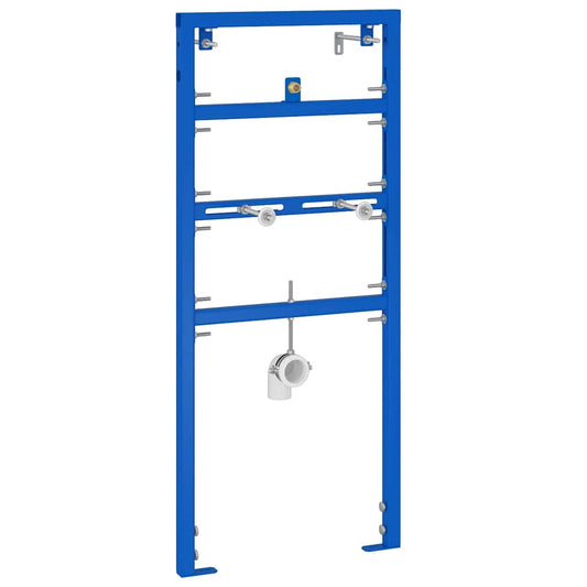 Suporte de Parede para Banheiro Azul 50 x 17,5 x 136 cm Aço