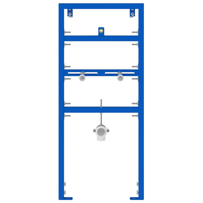 Suporte de Parede para Banheiro Azul 50 x 17,5 x 136 cm Aço