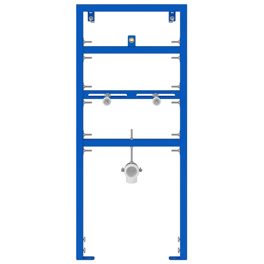 Suporte de Parede para Banheiro Azul 50 x 17,5 x 136 cm Aço