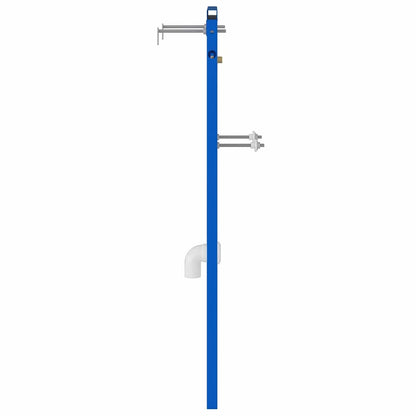 Suporte de Parede para Banheiro Azul 50 x 17,5 x 136 cm Aço