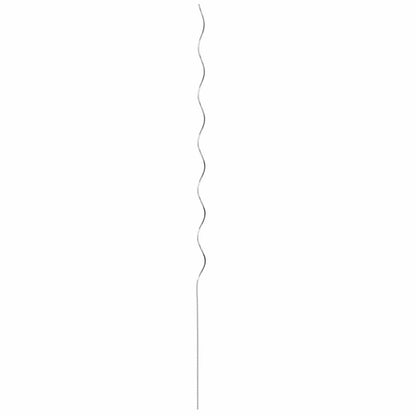 Suportes espirais para plantas 20 pcs Prateado 150 cm