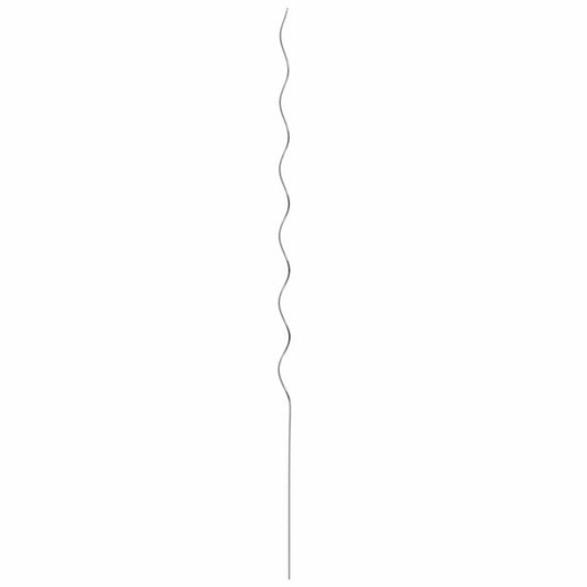 Suportes espirais para plantas 5 pcs Prateado 150 cm