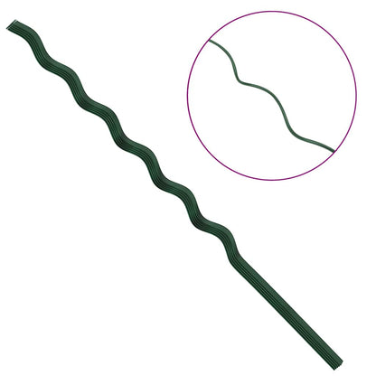 Suportes espirais para plantas 20 pcs Verde 150 cm