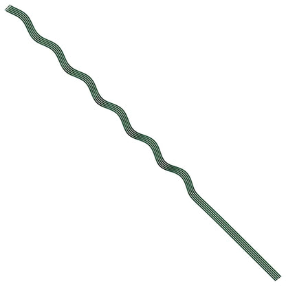 Suportes espirais para plantas 5 pcs Verde 150 cm