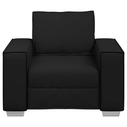 Cadeirão sofá Preto 99 x 78 x 84 cm Couro Artificial