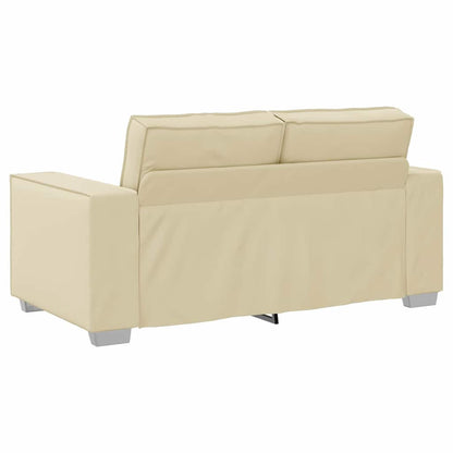 Cadeirão sofá Creme 160 x 78 x 84 cm Couro Artificial
