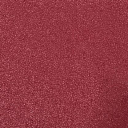 Cadeirão sofá vermelho tinto 160 x 78 x 84 cm Couro Artificial