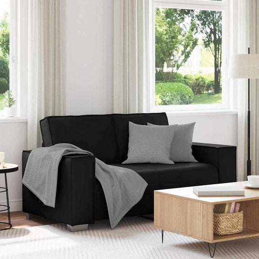 Cadeirão sofá Preto 160 x 78 x 84 cm Couro Artificial