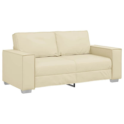Cadeirão sofá Creme 180 x 78 x 84 cm Couro Artificial