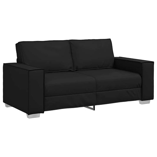 Cadeirão sofá Preto 180 x 78 x 84 cm Couro Artificial