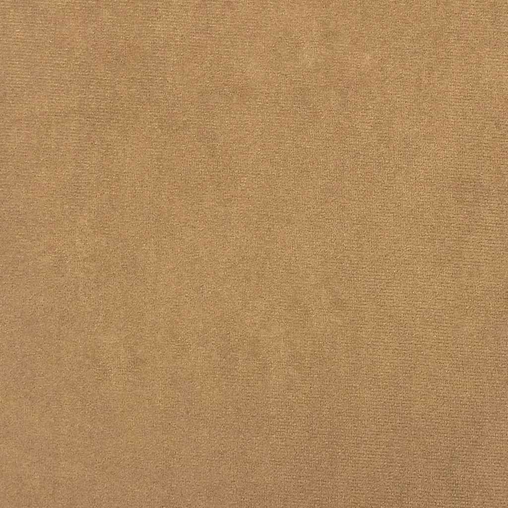 Sofá de dois lugares com almofada Castanho Veludo
