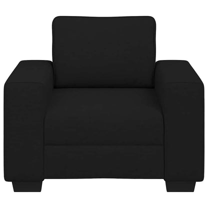 Poltrona tecido preto