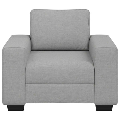 Poltrona tecido cinzento nuvem