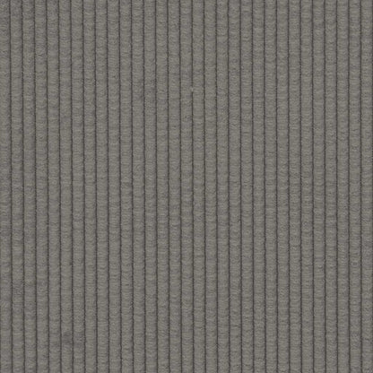 Poltrona tecido corduroy cinzento-claro