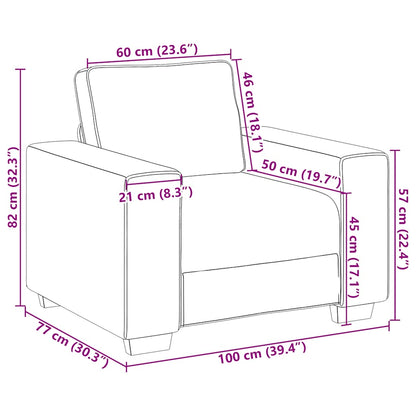 Poltrona tecido corduroy laranja vermelho