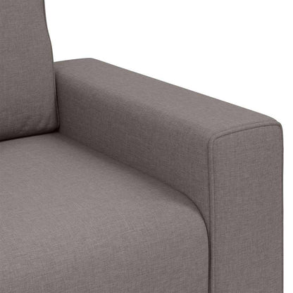 Sofá com almofada Cinzento-acastanhado 100 x 77 x 82 cm tecido