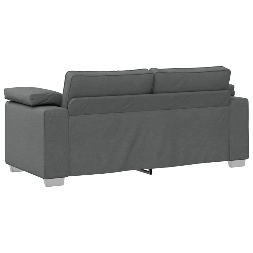 Sofá com almofada Cinzento escuro 180 x 77 x 82 cm tecido