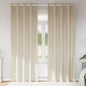 Cortinas com cortinas 2 pcs Creme 140 x 225 cm Veludo
