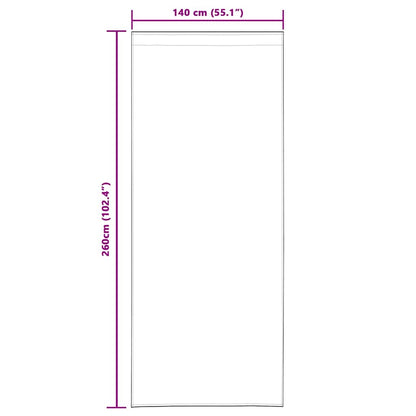Cortinas com cortinas 2 pcs Creme 140 x 260 cm Veludo