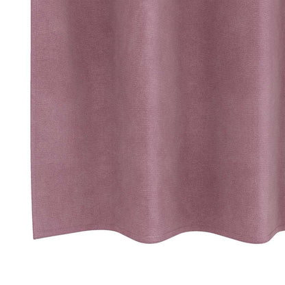 Cortinas opacas 2 pcs Rosa Escuro 140 x 245 cm Veludo
